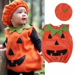 Toddler pumpkin costume